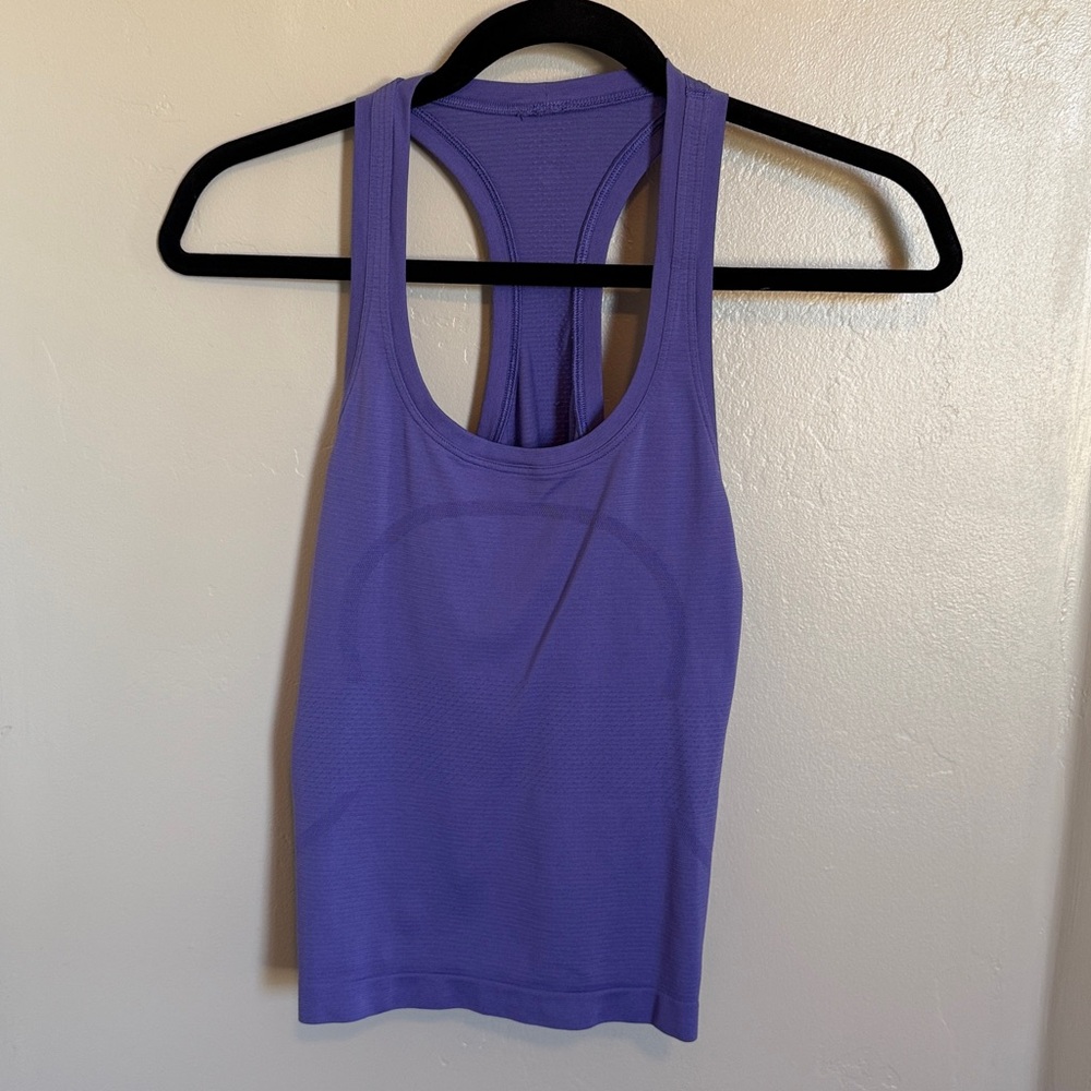 lululemon Swiftly Women's Tank Cropped Purple